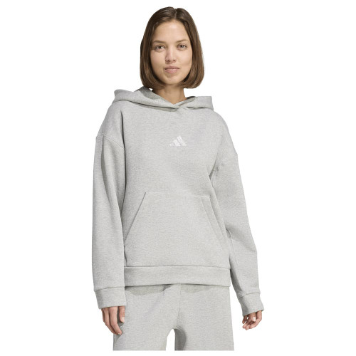 Adidas Γυναικείο φούτερ All SZN Holiday Glitter Fleece Loose Hoodie